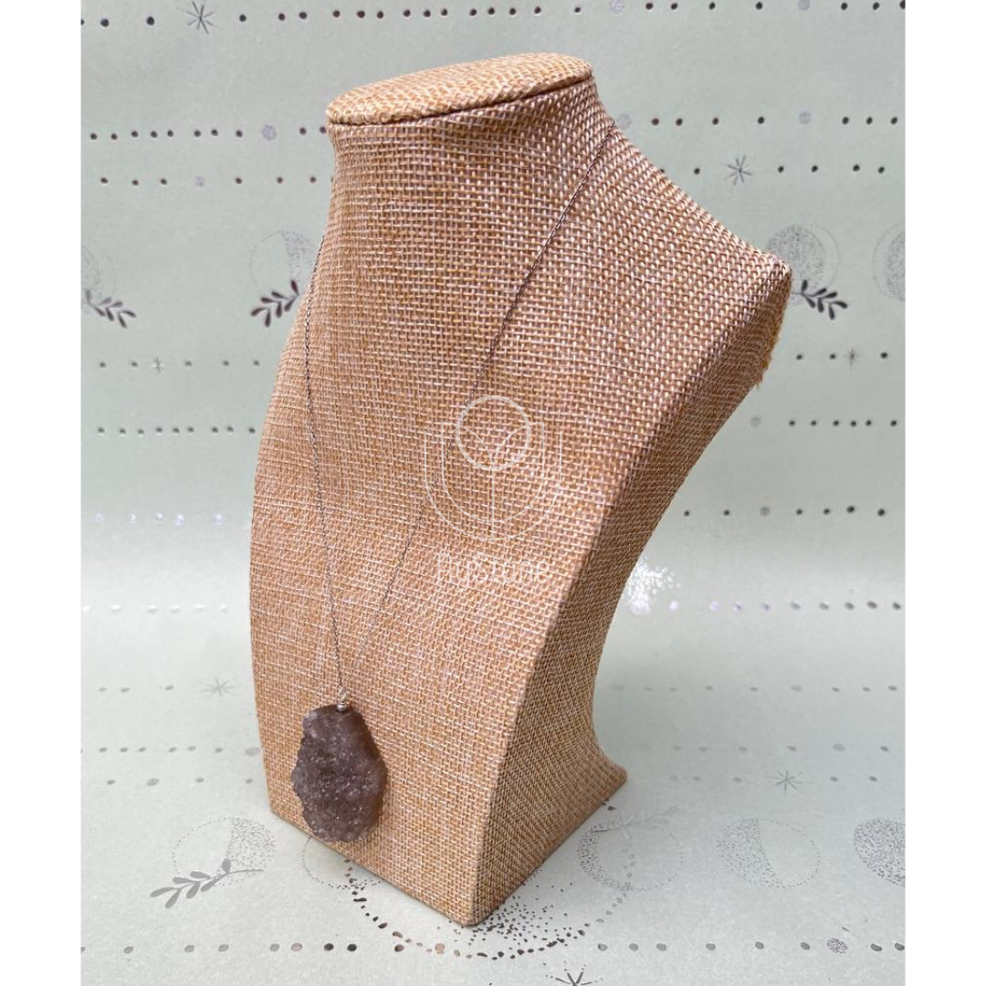 Edelsteinkette Bergkristall und Rauchquarz