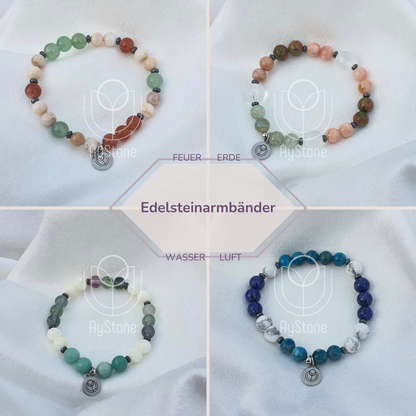 Edelsteinarmbänder Element Balance