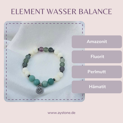 Edelsteinarmbänder Element Balance