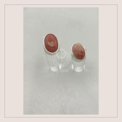 Edelsteinring Rhodochrosit