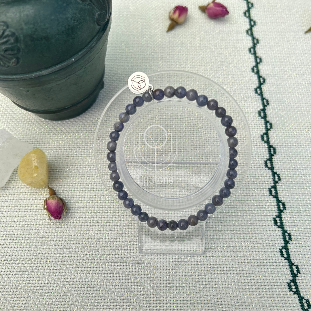 Edelsteinarmband Tansanit