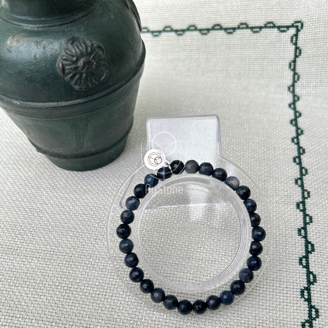 Edelsteinarmband Dumortierit