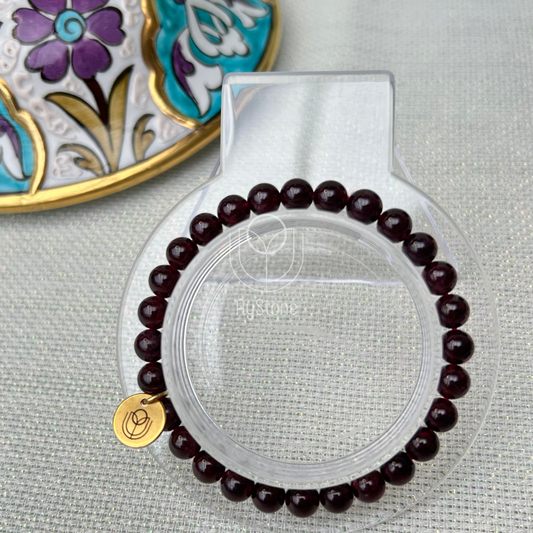 Edelsteinarmband Granat