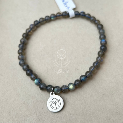 Edelsteinarmband Labradorit