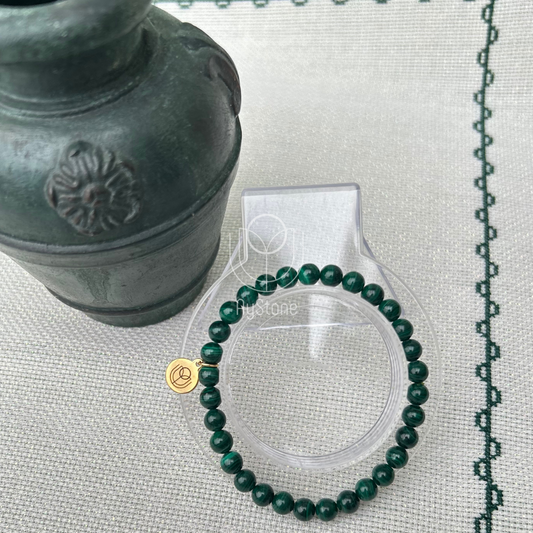 Edelsteinarmband Malachit