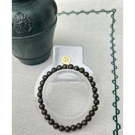 Edelsteinarmband Pyrit