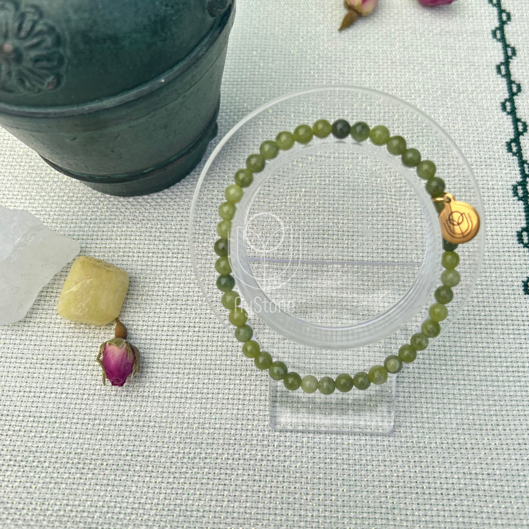 Edelsteinarmband Serpentin