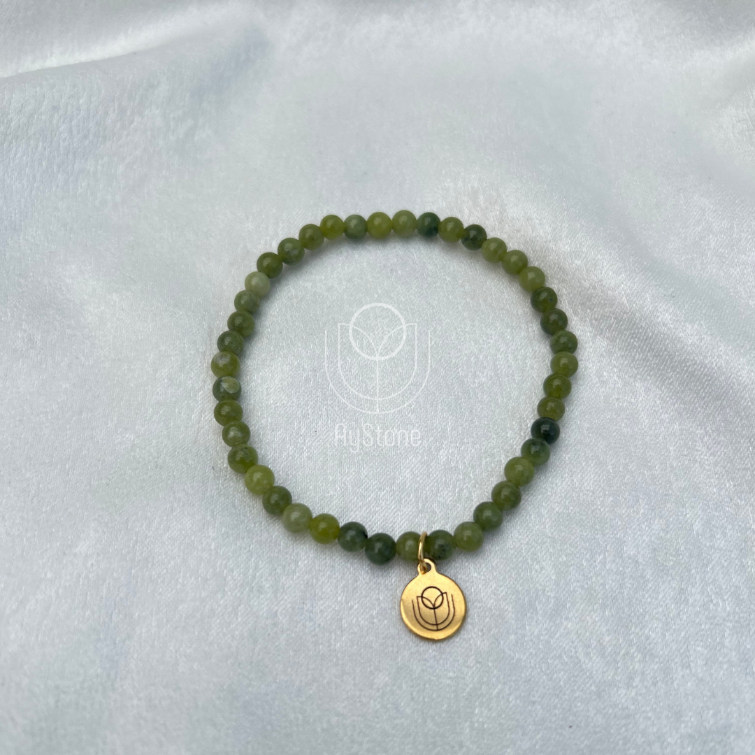 Edelsteinarmband Serpentin