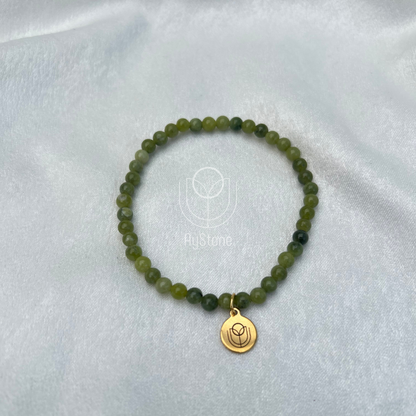 Edelsteinarmband Serpentin