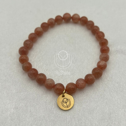 Edelsteinarmband Sonnenstein