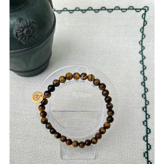 Edelsteinarmband Tigerauge