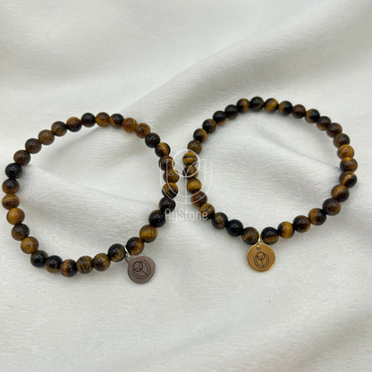 Edelsteinarmband Tigerauge