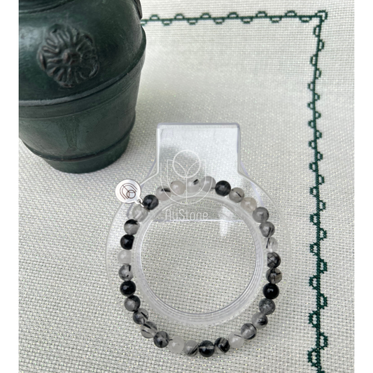Edelsteinarmband Turmalinquarz