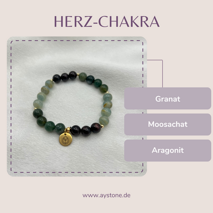 Edelsteinarmbänder Chakra Balance