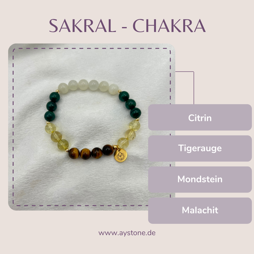 Edelsteinarmbänder Chakra Balance
